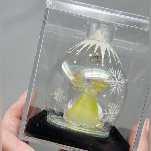 Vintage Unique Treasures Hand Blown Glass Globe Angel Ornament - Picture 3 of 16